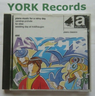 PIANO MUSIC FOR A RAINY DAY - ROLAND PONTUNEN - Excellent Condition CD Aspects