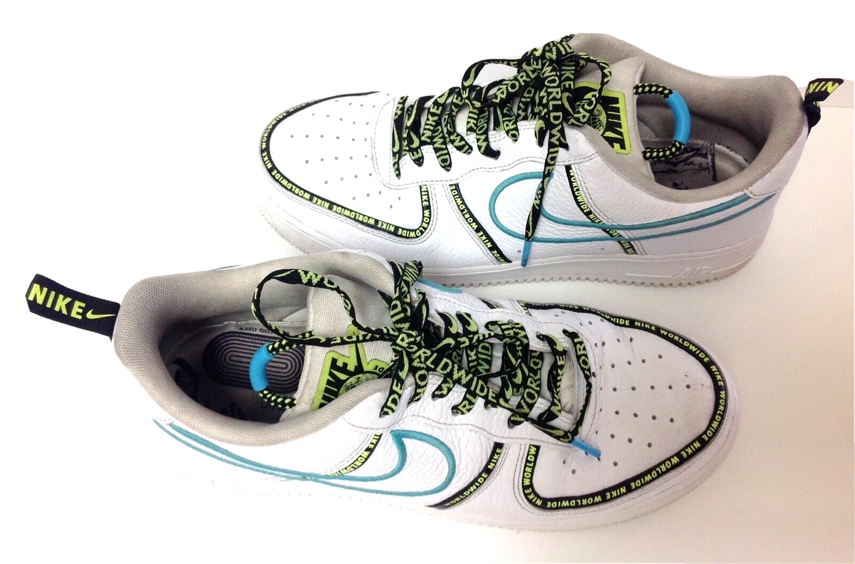 Nike Air Force 1 World Wide Pack Blue Fury CK7213 100 Athletic