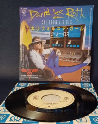 David Lee Roth   California Girls inkl. Remix Version | 7`Japan Single| P-1925