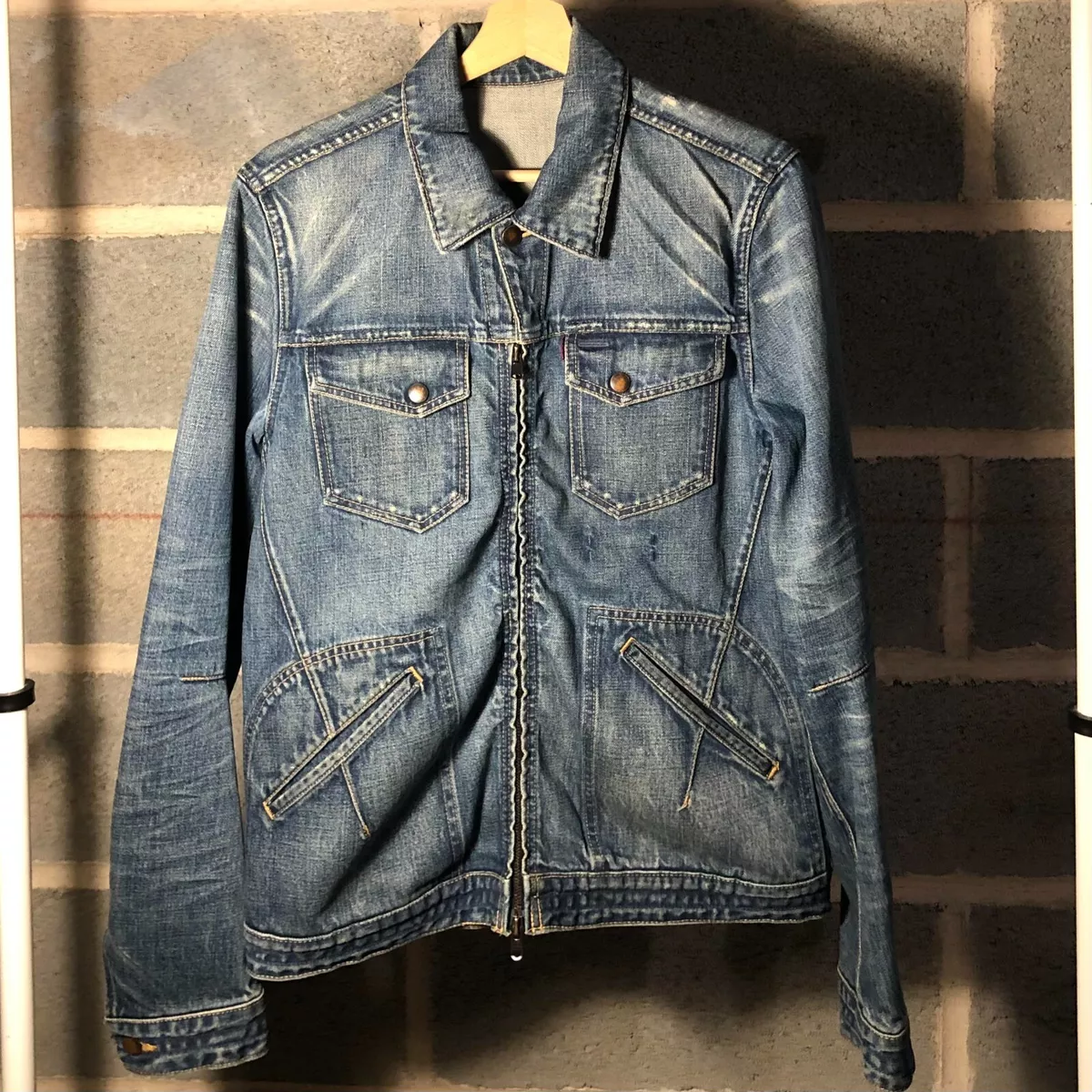 NUMBER (N)INE ジップデニムジャケット - 通販 - guianegro.com.br