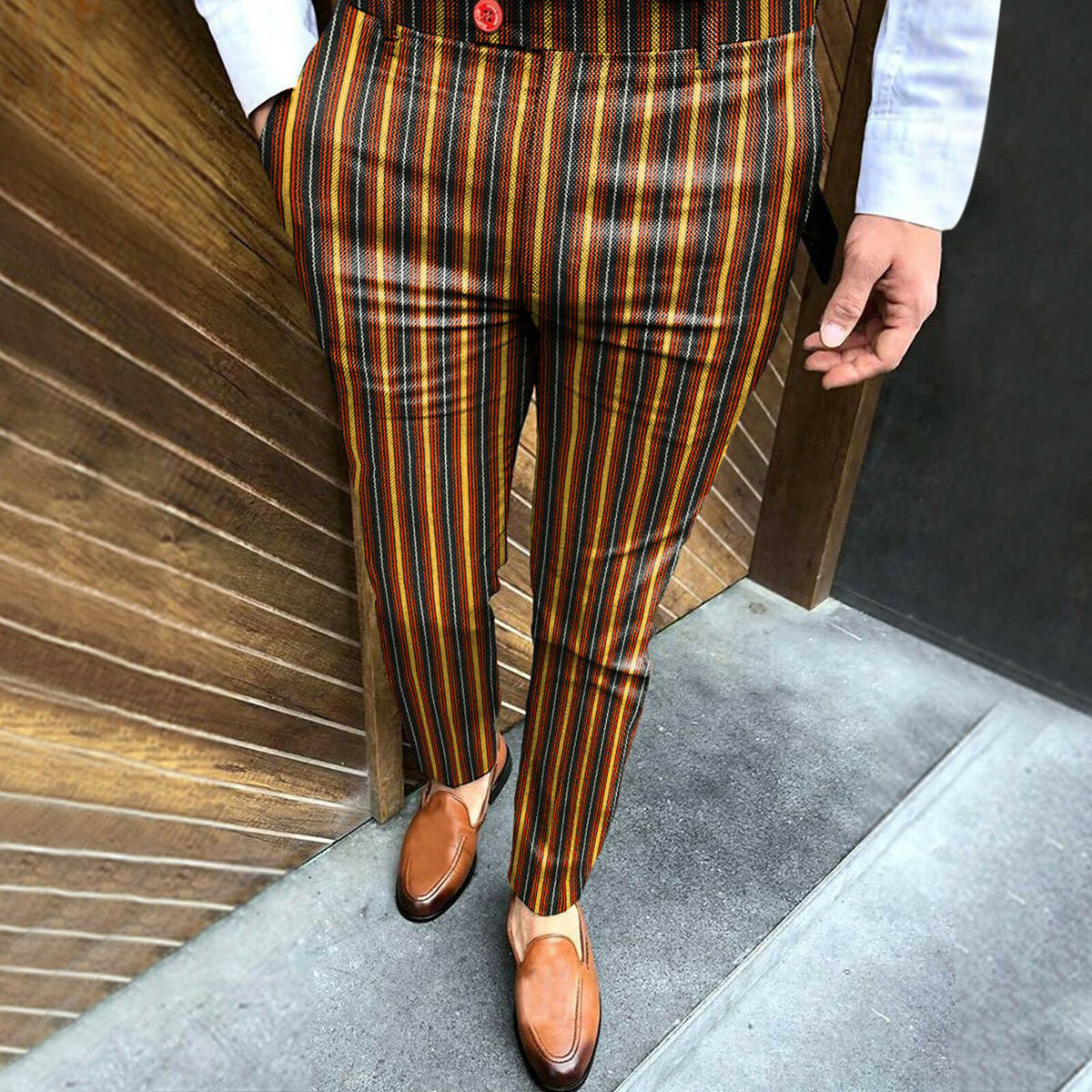 Buy RG DESIGNERS Men Grey Smart Slim Fit Solid Formal Trousers - Trousers  for Men 4331245 | Myntra