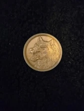  Power rangers Morpher Coin Replacement Coin Wolf / Bear 