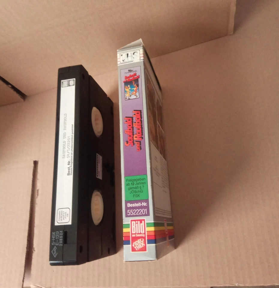 VHS Kassette - 3× Eastern The Drunken Master - Pappe - Saufbold und Raufbold RAR - Bild 4 von 4