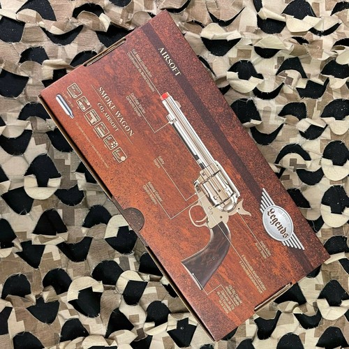 NEW Legends Smoke Wagon CO2 Airsoft Revolver Nickel (2275800) eBay