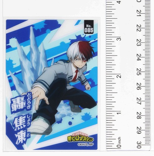 My Hero Academia Clear Card Collection Gum No.085 Shoto Todoroki - Picture 3 of 4