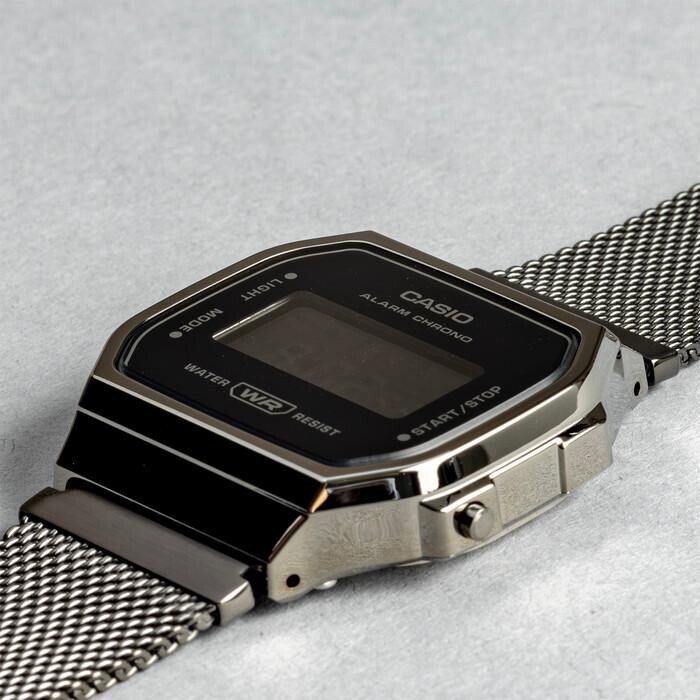 CASIO A168WEMB-1BEF A168WEMB-1B ORIGINAL Vintage ICONIC GREY CASIO A168WEMB-1BEF A168WEMB-1B ORIGINAL Vintage ICONIC GREY