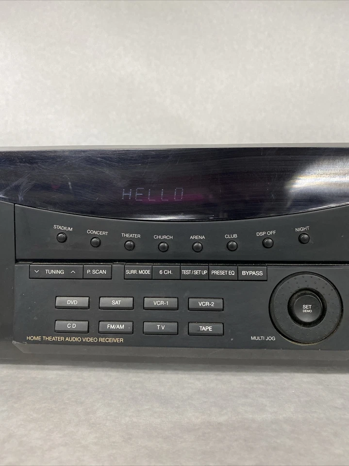 RCA RT2250 Home Theater 300W 5.1 Surround Sound Stereo Receiver BAD CD DVD SAT - Image 4 of 4