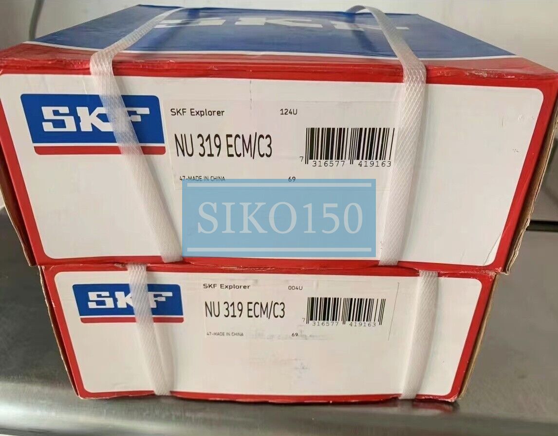 1PC SKF NU 319 ECM/C3 single row cylindrical roller bearing #SK