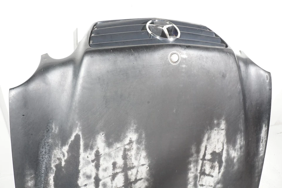 Mercedes CLK430 2000-2003 cupé capó capó negro C723 necesita pintura trabajo OEM Foto 3 de 4