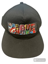 Marvel Snap Back Hat Black Lightweight Marvel Hero s RN 14750