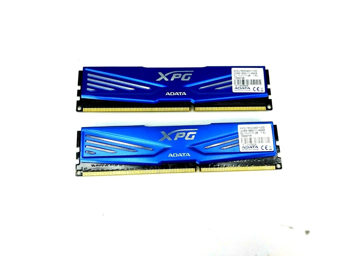 ADATA XPG 8GB 2x4GB AX3U1600W4G11-DD DDR3 1600MHZ 1.5V 240pin