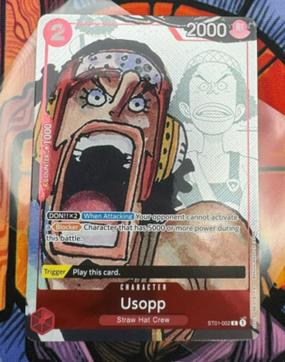 Usopp ST01-002 Alt Art One Piece TCG Premium Card Collection 25th