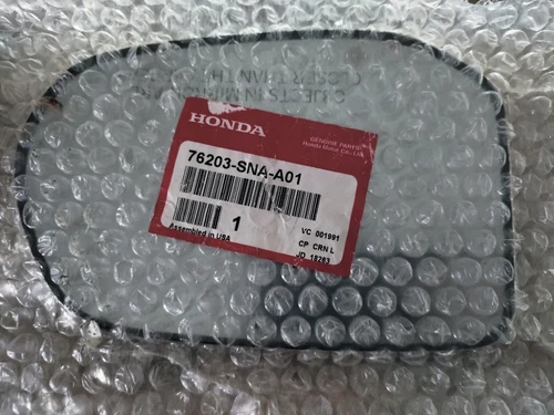 OEM Genuine Honda: Passenger Side Mirror Glass & Backing; P/N 76203-SNA-A01