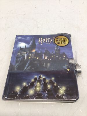 HARRY POTTER Marauders Map Diary for Kids Lock And Key Journal Notebook Pen