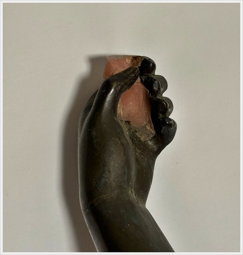 Grande application murale bronze chandelier candélabre Louis-quinze muse bacchantin - Photo 10/22