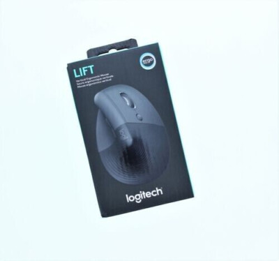 Logitech Ergo Series Lift Vertical Ergonomic Mouse P/N: 910006466,097855170927
