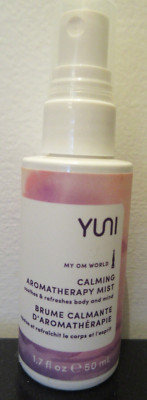 Yuni Calming Aromatherapy Pillow Room Car Mist MY OM WORLD 1.7 oz