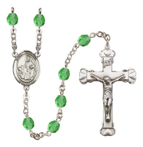 YOU CHOOSE Female Patron Saint August Birthstone Rosary NEW - Picture 29 of 164