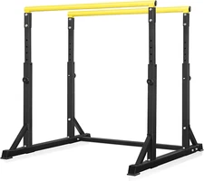 Dip Bar, Heavy Duty Dip Station with 7 Height Levels, 800Lbs Adjustable Parallel