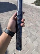 kljhld Training Katana Carved Dragon Bokken Sword 39" Wood Plastic Guard Black