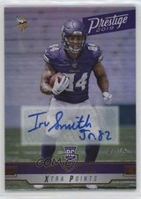 2019 Prestige Rookie Xtra Points Bronze Signatures 11/25 Irv Smith Jr Auto 17e3