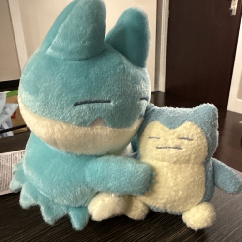 NEW Pokemon Center Original Little Daydream Munchlax & Snorlax Plush ...