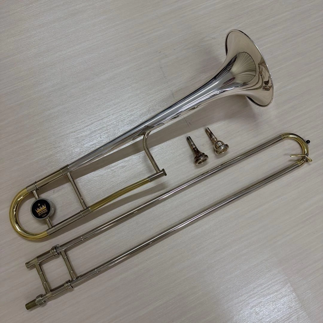 KING USA 2103S Sterling 銀製 トロンボーンセット KING USA 2103S Sterling 銀製 トロンボーンセット King Silver Finish