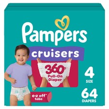 Pampers Cruisers 360 Diapers Super Pack - Size 4 - 64ct