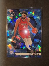 2024-25 Panini Mosaic Joel Embiid 76ers: Blue Ice Prizm /125