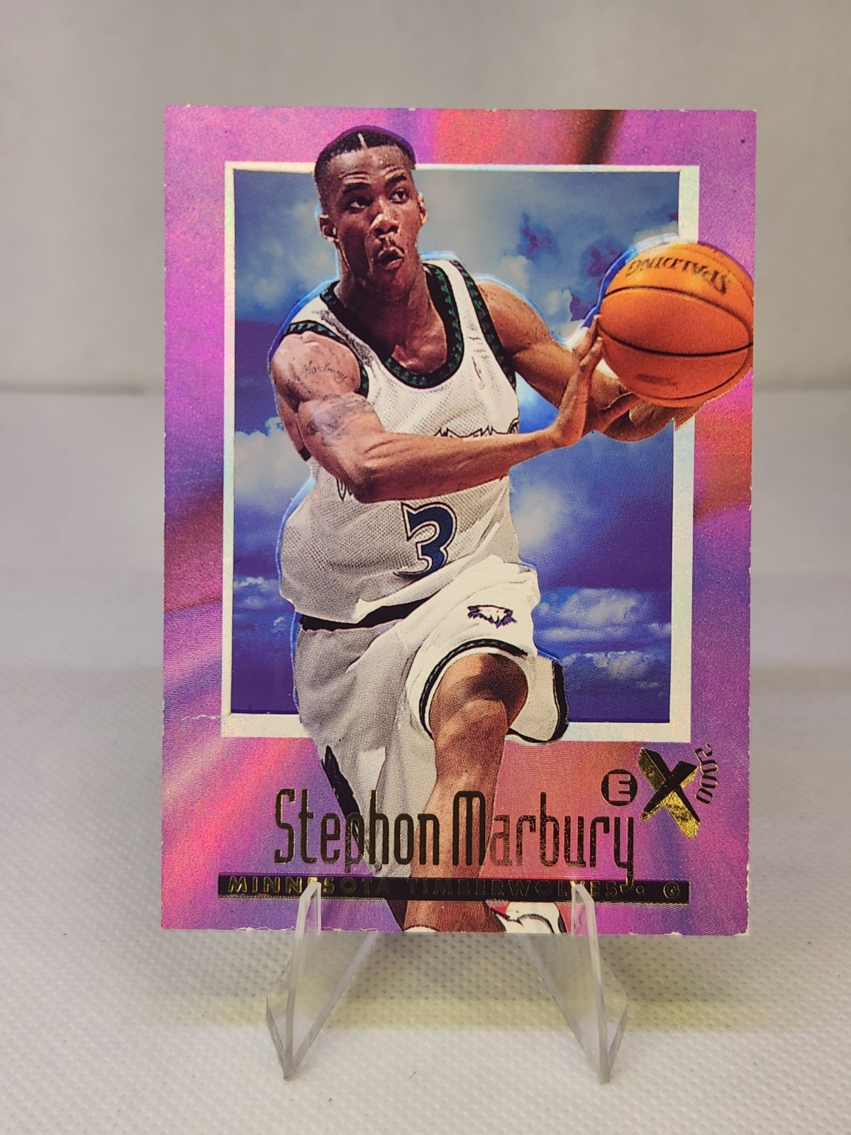 1996-97 Skybox E-X2000 - Stephon Marbury #42 Rookie