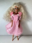 Mattel - Vintage 1992 Glitter Beach Barbie - Blonde, Redressed in Pink Dress
