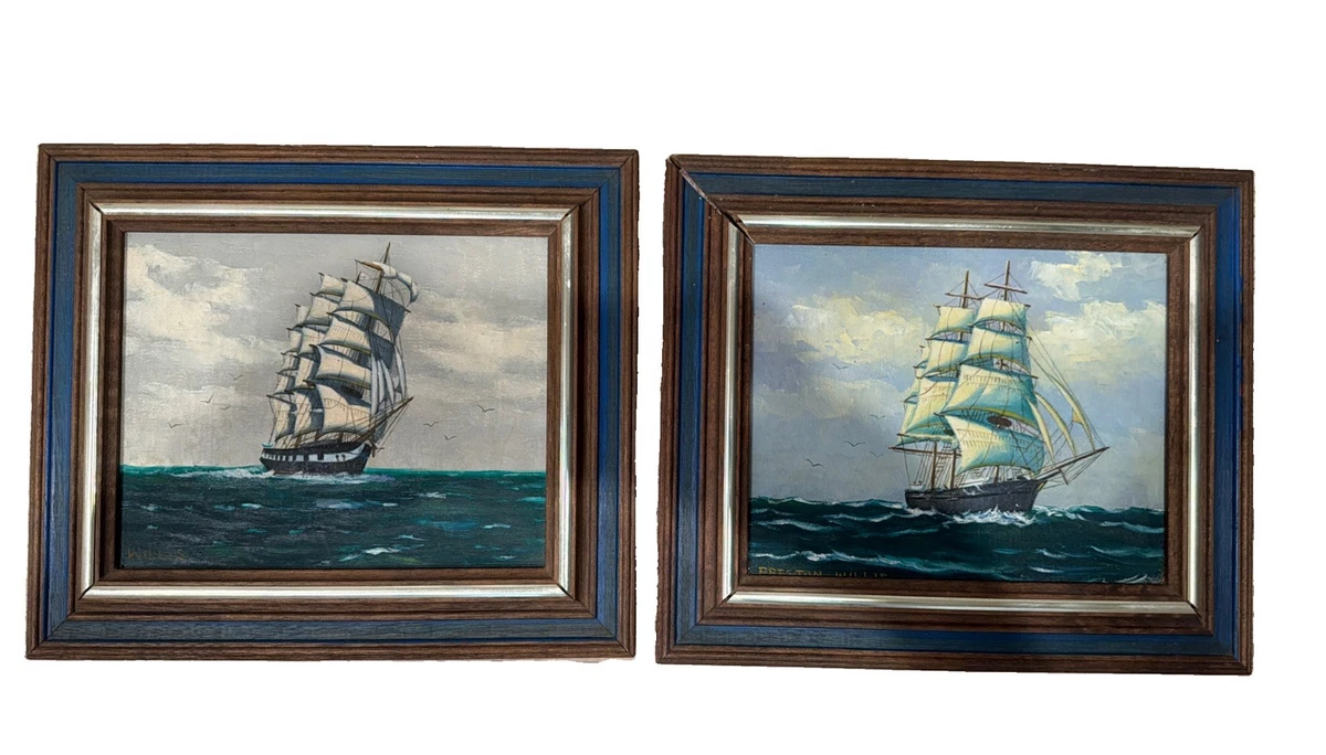 Oil Painting Canvas Nautical Art Paintings for sale | eBay