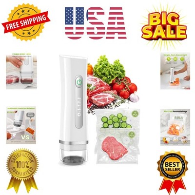 Vacuum Sealer for Food with Visible Water Tank, Handheld Saver Compact Vacuum...