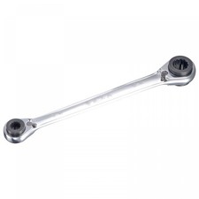 uxcell 4 in 1 Reversible Ratcheting Wrench, 8...