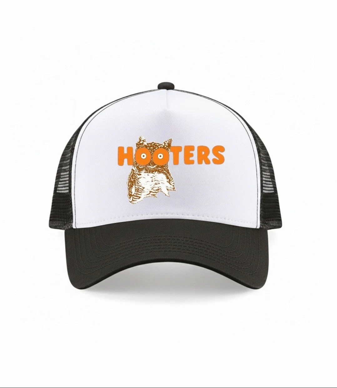 Hooters 90s Retro Logo Snapback Trucker Print CAP cotton Unisex HAT
