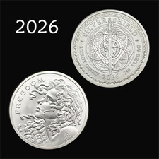 2026 1 Oz .999 Fine Silver Round Freedom Girl - Perfect For Collectors