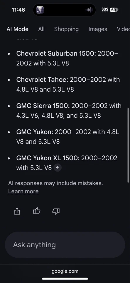 ACDelco 213-819 GM 12562943 Sensor Assembly, Heated Oxygen Fits 2000-02 V6 & V8 - Image 4 of 4