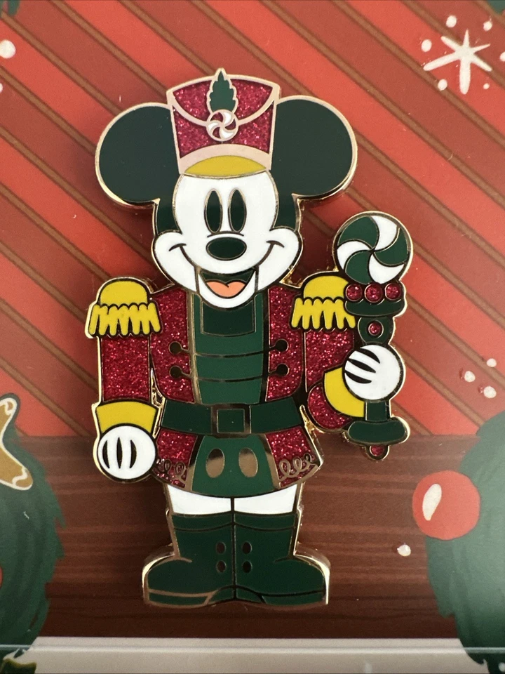 Set Of 4. Disney Holiday Gift Card DLR Christmas Nutcracker LE5000 Pin - image 2 of 4