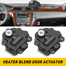 2x Heater AC Door Actuator Blend for Chevy Impala Corvette Malibu Buick 604-108