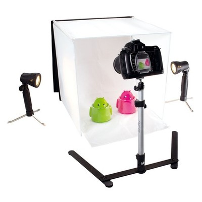 Professionelles Mini Fotostudio Studio Ministudio 40x40cm Set
