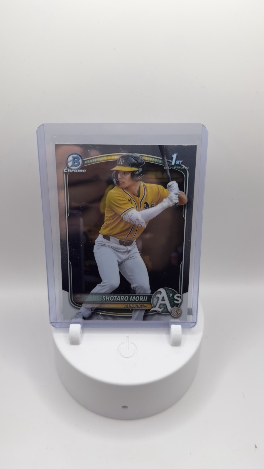 2025 Bowman Chrome Prospects Shotaro Morii #BCP-170 Shimmer Refractor