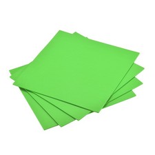 4 Pack 9.84 x 9.84" 3mm Thickness EVA Foam Sheets for Arts Green
