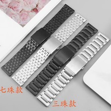 Quality Solid Stainless Steel Watch Strap Mens Band 22 24 26 28 30mm for Diesel 