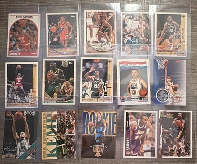 Basketball 15 Card lot. Lakers, 76rs, Rockets, Spurs, Heat,