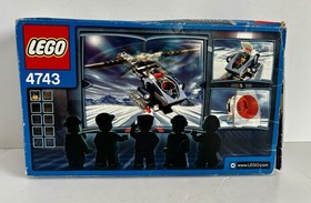 LEGO 4743 Alpha Team Chill Speeder. Open Box Still Sealed In Bag.