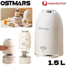 OSTMARS Soy Milk Machine 1.5L Electric Blender Juicer Auto Heating Soybean Maker