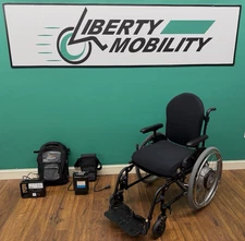 2024 Quickie 2 Wheelchair with Yamaha 24"x1 3/8" Power Assist Xtender Wheels