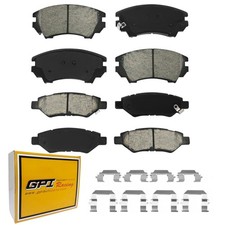 Front+Rear Ceramic Disc Brake Pads Set for 2010 2011 - 2015 Chevy Camaro 3.6L V6