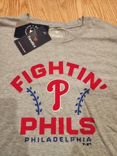 Philadelphia Phillies Fanatics Fightin' Phils MLB Baseball 5XL Shirt NWT!