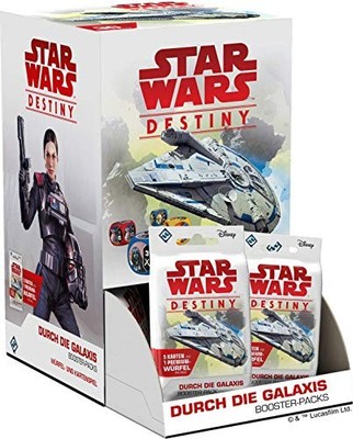 Star Wars: Destiny - Durch die Galaxis Booster (Display) - Deutsch